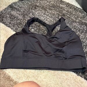 Black Women's Sports Bra
